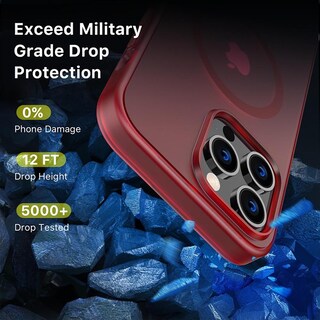 Foto 5 | Funda Mybat Shade con Magsafe para iPhone 14 Pro Max Merlot