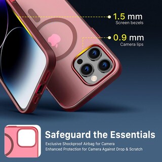 Foto 6 | Funda Mybat Shade con Magsafe para iPhone 14 Pro Max Merlot