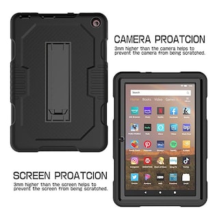 Foto 4 | Funda Mybat Symbiosis para Kindle Fire Hd 8 2020 10th Gen Negra