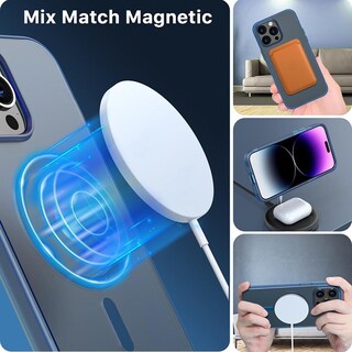 Foto 4 | Funda Mybat Shade color Azul con Magsafe para iPhone 14 Pro Max Cobalt