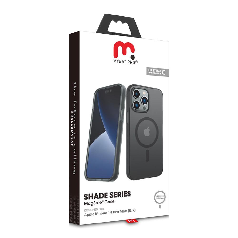 Foto 4 pulgar | Funda Mybat Shade con Magsafe para IPhone 14 Pro Max - Humo