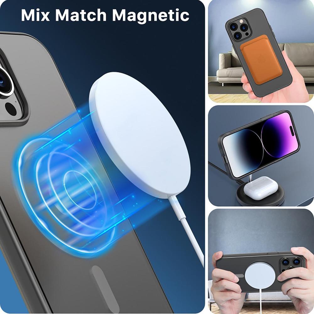 Foto 5 pulgar | Funda Mybat Shade con Magsafe para IPhone 14 Pro Max - Humo