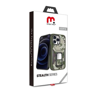 Foto 3 | Funda Mybat Stealth para IPhone 14 - color Verde Camuflaje