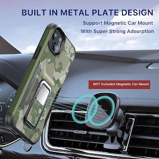 Foto 5 | Funda Mybat Stealth para IPhone 14 - color Verde Camuflaje