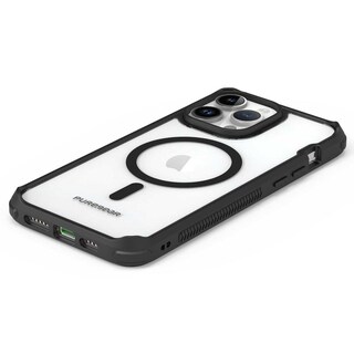Foto 5 | Funda Puregear Dualtek Clear para IPhone 14 Pro Max color Transparente con Negro