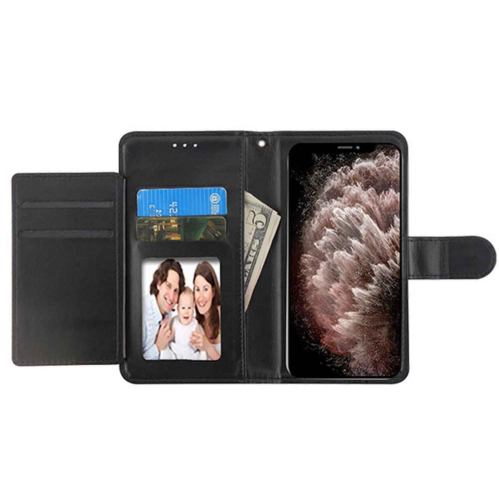 Foto 3 pulgar | Funda Mybat Cartera Univerasal XL Negra Myjacket Wallet Xtra