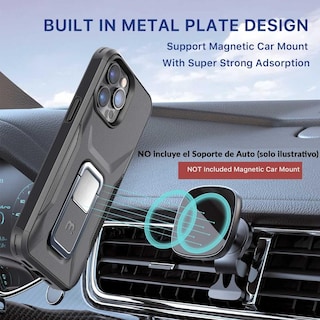 Foto 5 | Funda Mybat Stealth para iPhone 14 Pro Negra