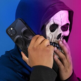 Foto 8 | Funda Mybat Skullcap para iPhone 14 Negra