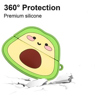 Foto 4 | Funda Mybat Silicon para Airpods Pro Aguacate