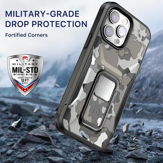 Foto 4 | Funda Mybat Stealth para iPhone 14 Pro Max Negro Camo