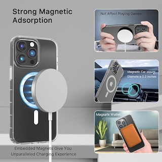 Foto 6 | Funda Mybat Mood con Magsafe para iPhone 14 Pro MaxTransparente