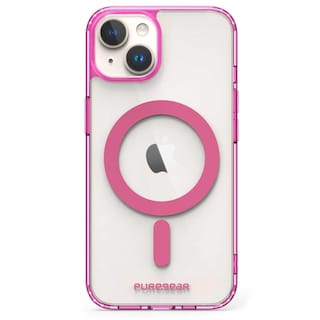 Foto 1 | Funda Puregear Slimshell Magsafe para iPhone 14 color Rosa