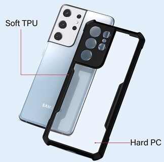 Foto 3 | Funda para Samsung A12 Case + Mica de Cristal Templado Negro
