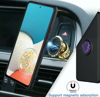 Foto 4 | Funda para Samsung A13 4g Case + Mica de Cristal Templado Negro