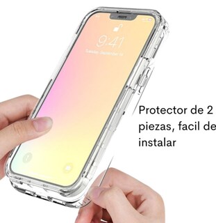 Foto 3 | Funda 360 Uso Rudo Bicolor Transparente Funbu Samsung/huawei (samsung A13 4g) Color Morado