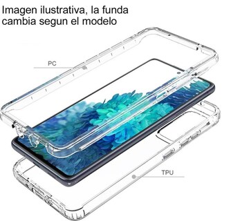 Foto 3 | Funda 360 Uso Rudo Bicolor Transparente Funbu Samsung/huawei (samsung A72)