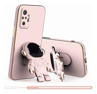 Foto 1 | Funda Funbu color Rosa para Redmi 10 Pro con Soporte de Astronauta 1 Pieza