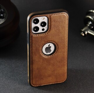 Foto 2 | Funda para IPhone Funbu Tipo Piel color Café Leather