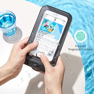 Foto 7 | Funda Ugreen Sumergible color Negro Colgante Contra Agua Universal