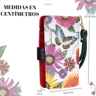 Foto 4 | Funda Universal para Celular Marca Nicole Lee Multicolor