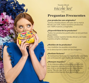 Foto 7 | Funda Universal para Celular Marca Nicole Lee Multicolor