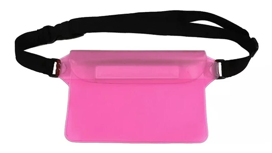 Foto 1 | Bolsa Protectora Impermeable color Rosa para Celular