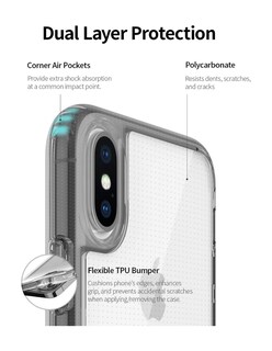 Foto 3 | Funda Iphone Xs Patchworks Lumina Transparente