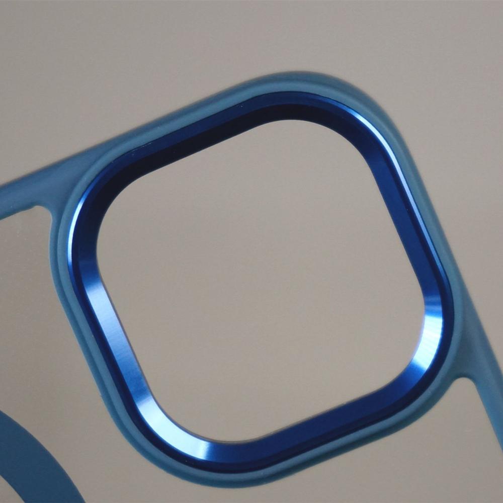 Foto 3 pulgar | Funda Magnética Life Connekt Azul para iPhone 11/12/13