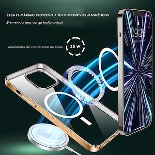 Foto 8 | Funda Magnética Life Connekt para iPhone 11 Pro/11 Pro Max/12 Mini/12 Pro/12 Pro Max/13 Pro/13 Pro Max