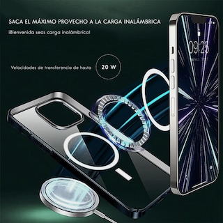 Foto 7 | Funda Magnética Life Connekt para iPhone 11 Pro/11 Pro Max/12 Mini/12 Pro/12 Pro Max/13 Pro/13 Pro Max