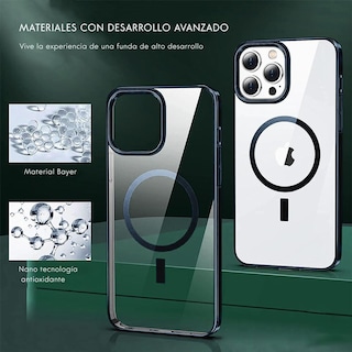 Foto 6 | Funda Magnética para iPhone 11 Pro/11 Pro Max/12 Mini/12 Pro/12 Pro Max/13 Pro/13 Pro Max