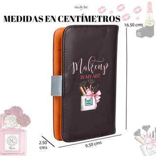 Foto 4 | Funda Universal Para Celular Marca Nicole Lee Amor Fuera Del Cuadro