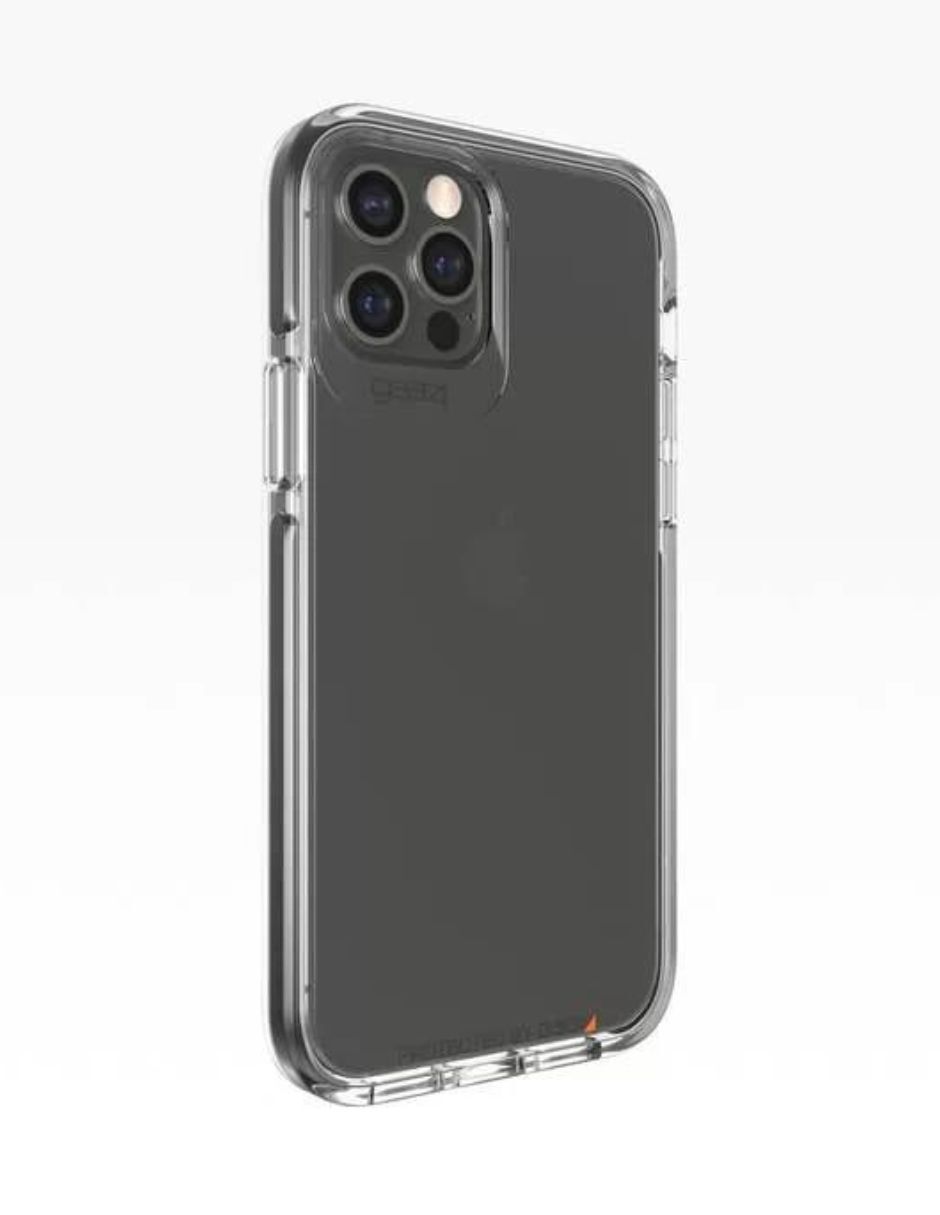 Foto 3 pulgar | Funda Rígido Gear4 Piccadilly Para Iphone 12/12pro - Transparente/negro