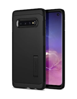 Foto 1 | Funda Spigen Para Samsung Galaxy S10 Tough Armor - Negra