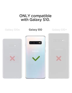 Foto 2 | Funda Spigen Para Samsung Galaxy S10 Tough Armor - Negra