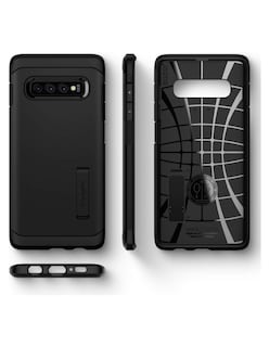 Foto 4 | Funda Spigen Para Samsung Galaxy S10 Tough Armor - Negra