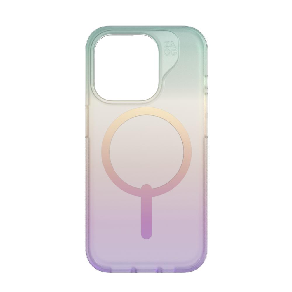 Foto 3 pulgar | Case Zagg Milan Sanp Iridiscente para iPhone 15 Pro