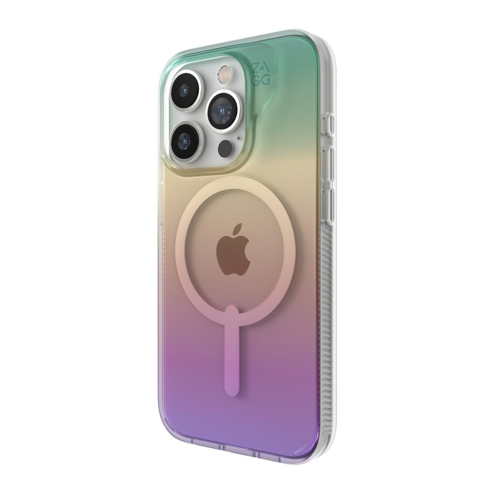 Foto 4 pulgar | Case Milan Snap Iridiscente para IPhone 15 Pro Max