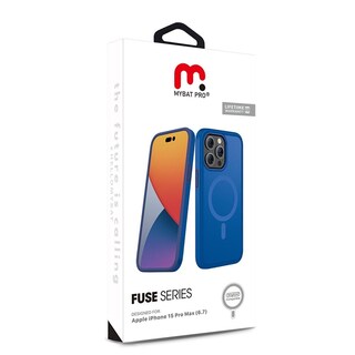 Foto 2 | Funda Mybat Fuse con Magsafe para Iphone 15 Pro Max Azul