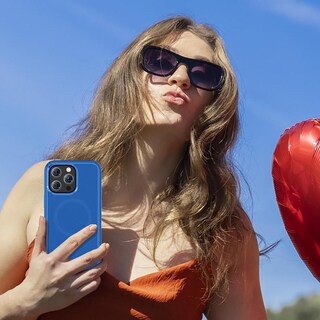 Foto 7 | Funda Mybat Fuse con Magsafe para Iphone 15 Pro Max Azul