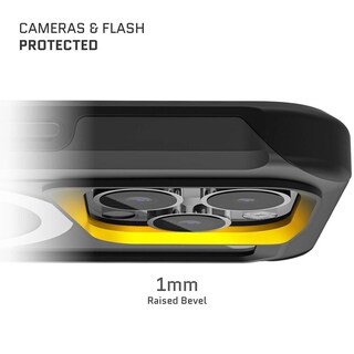 Foto 7 | Funda Ghostek Atomic para IPhone 15 Pro Aluminio Negra Transp Magsafe
