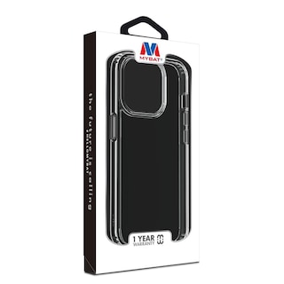 Foto 2 | Funda Mybat Gummy para iPhone 15 Pro Transparente