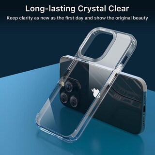 Foto 3 | Funda Mybat Gummy para iPhone 15 Pro Transparente