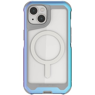 Foto 2 | Funda Ghostek Atomic para IPhone 15 Plus Aluminio Prismatic Transp Magsafe