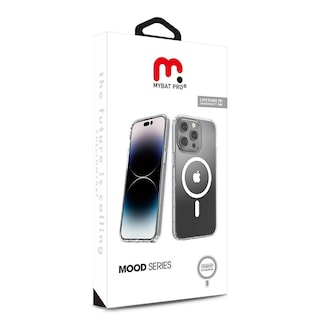 Foto 2 | Funda Mybat Mood con Magsafe para iPhone 15 Pro Max Transparente
