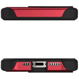 Foto 6 | Funda Ghostek Atomic para iPhone 15 Pro Max Aluminio Roja Magsafe
