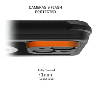 Foto 6 | Funda Ghostek Nautical Clip para IPhone 15 Negra Magsafe Contra Agua