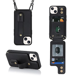 Foto 2 | Funda Mybat Clutch Cartera Negra Colgante para iPhone 15