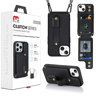 Foto 3 | Funda Mybat Clutch Cartera Negra Colgante para iPhone 15