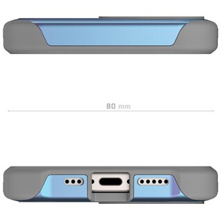 Foto 7 | Funda Ghostek Atomic para IPhone 15 Aluminio Prismatic Transp Magsafe
